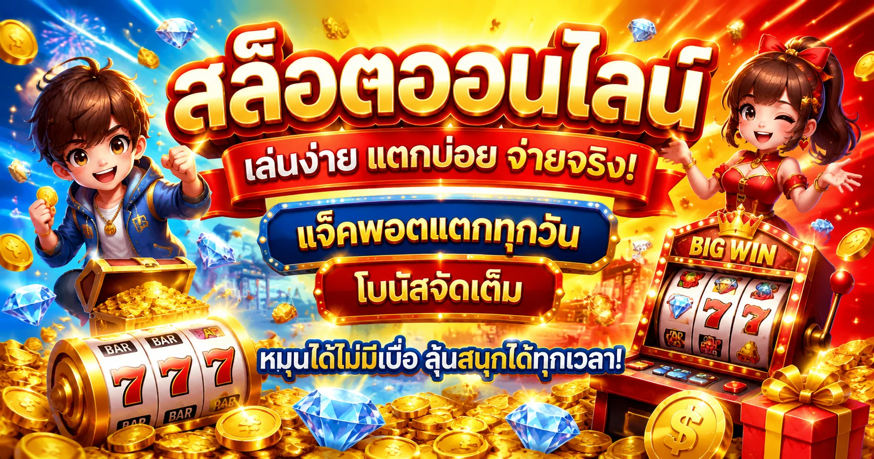 รวมเกมสล็อตออนไลน์เว็บตรงค่ายดังพร้อมเล่นบนมือถือ